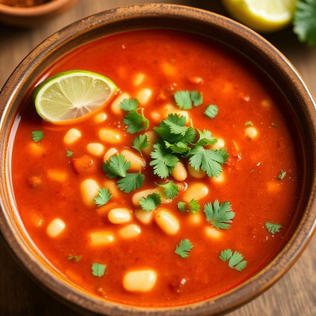 A bowl of menudo